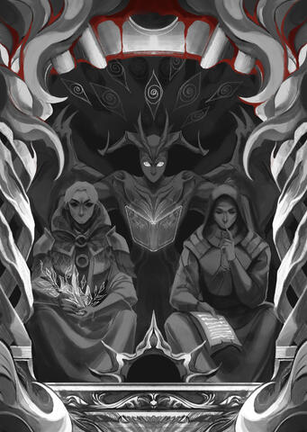 The Forbidden Ones. Fan Work for Dragon Age Annual Zine (2024).