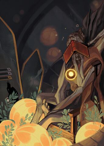 Xenon the Antiquarian. Fan Work for Dragon Age Annual Zine (2024).